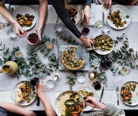 Anna Jones’ Christmas spread: ‘We are a family of vegetarians and vegans – my task is to make something that will unite us all around the table.’