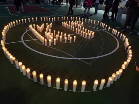 candles in a circle