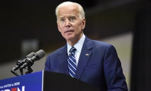 Joe Biden speaks at a campaign event in Sumter, South Carolina, on 6 July. 