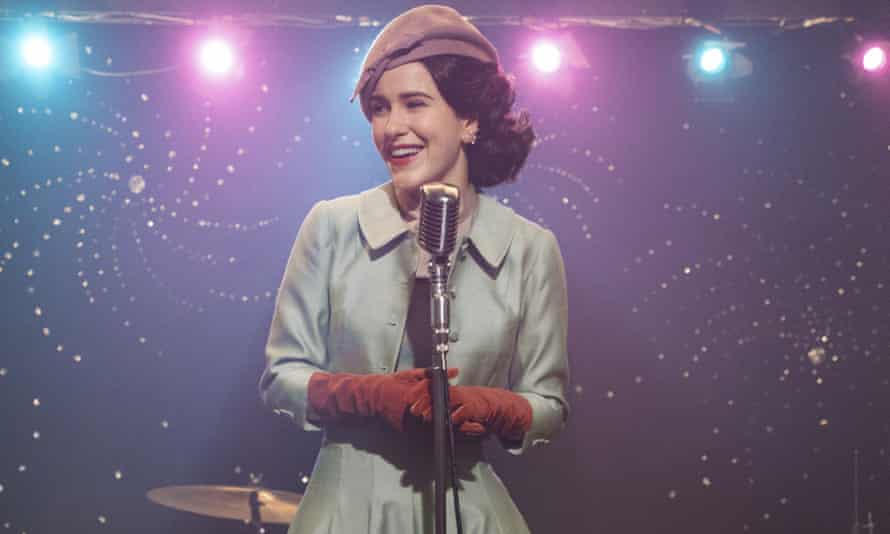 Rachel Brosnahan stars in The Marvelous Mrs Maisel.