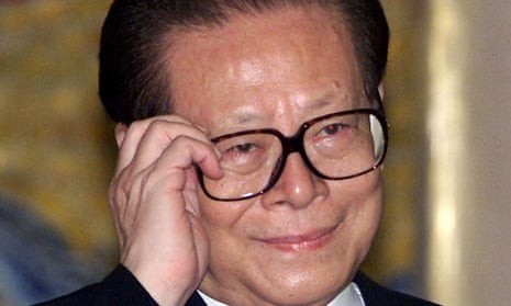 Jiang Zemin on a visit to Moscow in July 2001