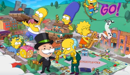 The latest stop on the gaming monorail. … Monopoly Go!, featuring the world of The Simpsons.