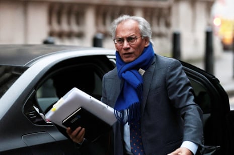 BBC Chair Samir Shah arrives at Portcullis House, where he will answer questions and give evidence on the BBC and its journalism at a House of Commons Culture, Media and Sport Committee session, in London, Britain, November 24, 2025.
