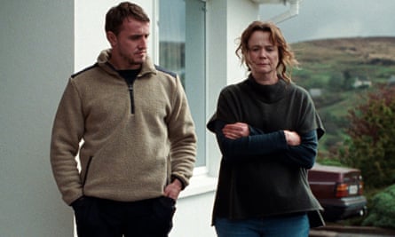 Paul Mescal, left, as Brian O’Hara, and Emily Watson as his mother Aileen in God’s Creatures.