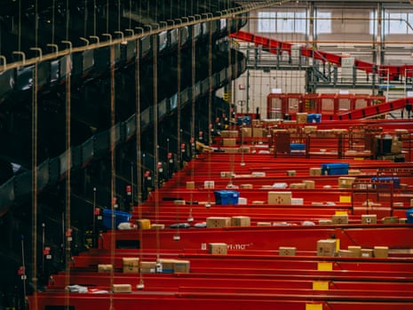 Nova Poshta logistics hub in Kyiv