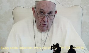 Pope Francis Comes Out Swinging Against Covid Vaccine Patents Tech Giants And Capitalism