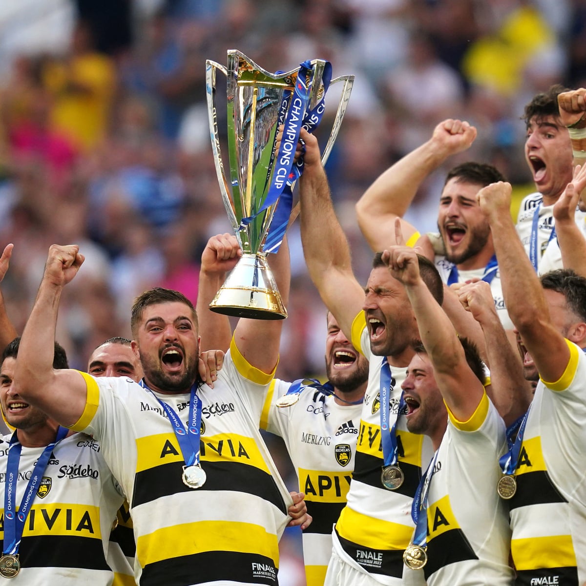 La Rochelle Stun Leinster With Late Try To Win Champions Cup For First Time Champions Cup The Guardian La Rochelle Stun Leinster With Late Try To Win Champions Cup For First Time Champions Cup The Guardian