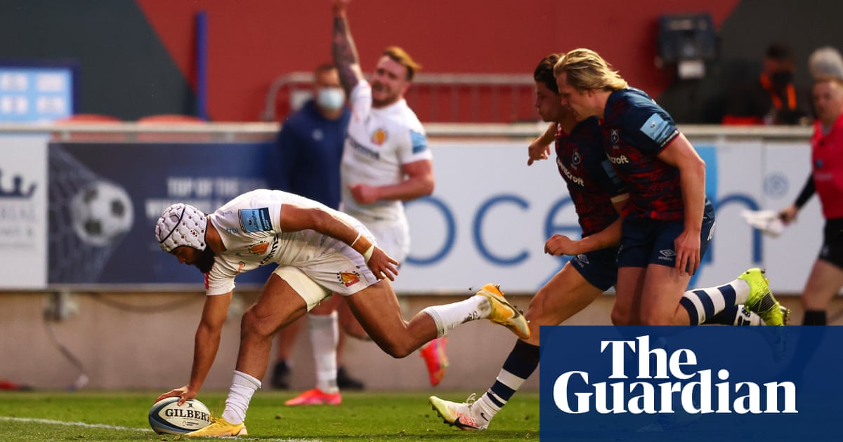 Sam Skinner try sparks Exeter victory against Bristol in battle of top two