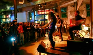 Band playing at the “Lieu Unique space in Nantes
