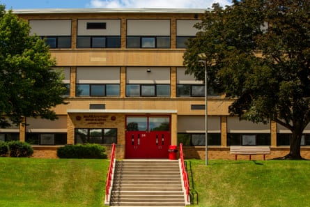 Mankato West high school in Mankato, Minnesota.