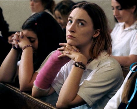 Saoirse Ronan in Lady Bird.