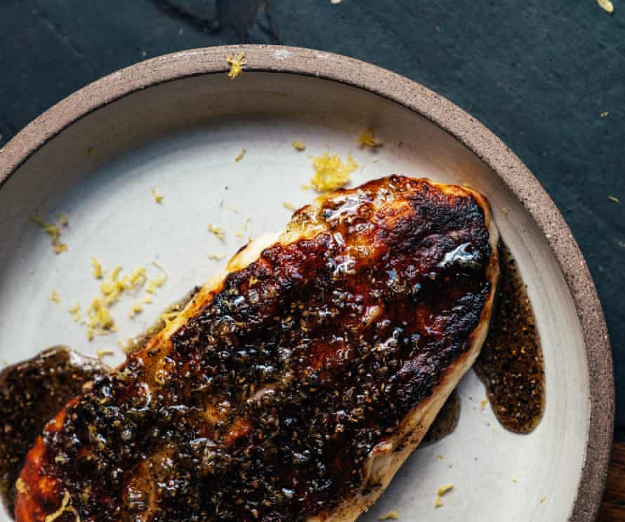 Bubala’s halloumi with black seed honey, by Helen Graham