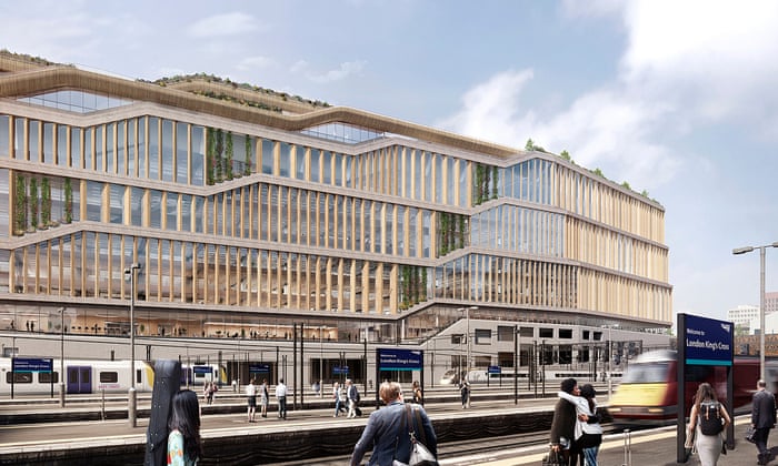 Google Submits Plans For Landscraper London Headquarters Google The Guardian