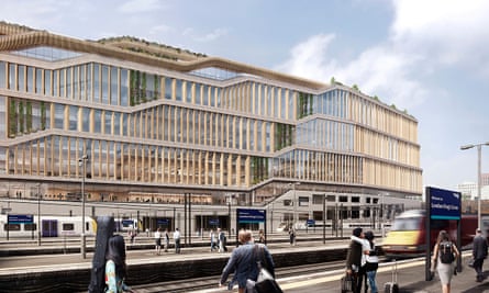 BIG and Heatherwick’s design for Google’s new London headquarters in King’s Cross