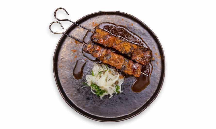 'It's very sweet. It's just not shawarma ': pork' shawarma '.