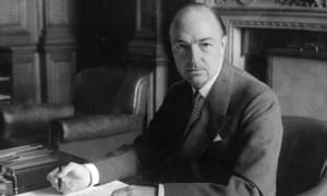 John Profumo, the new secretary of state for war, at the War, July 1960.