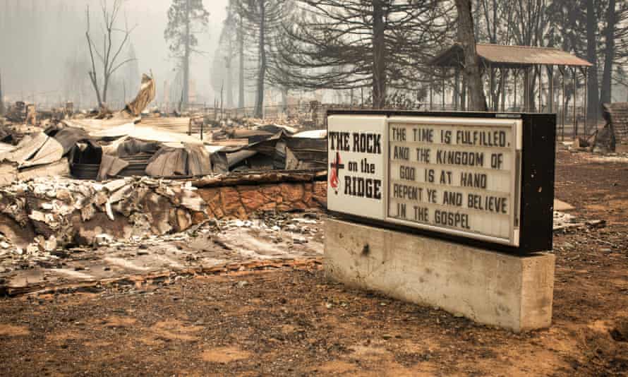 church's sign says, "The time is fulfilled and the kingdom of God is at hand. Repent ye and believe in the Gospel"