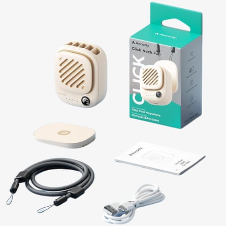 Aecooly Neck Fan Mini Portable Hands Free Fan