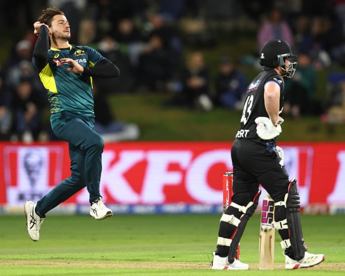 New Zealand v Australia: men’s third T20 international cricket – live