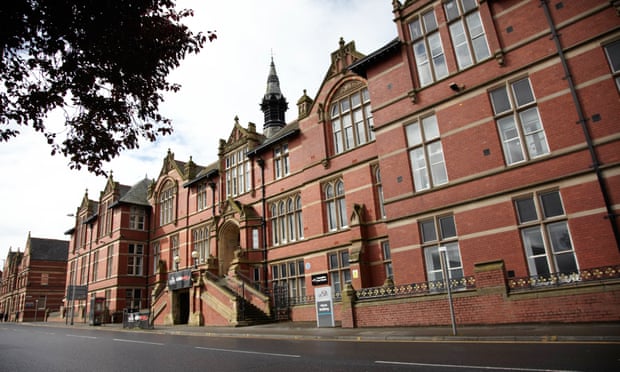 The Harris building at UCLan