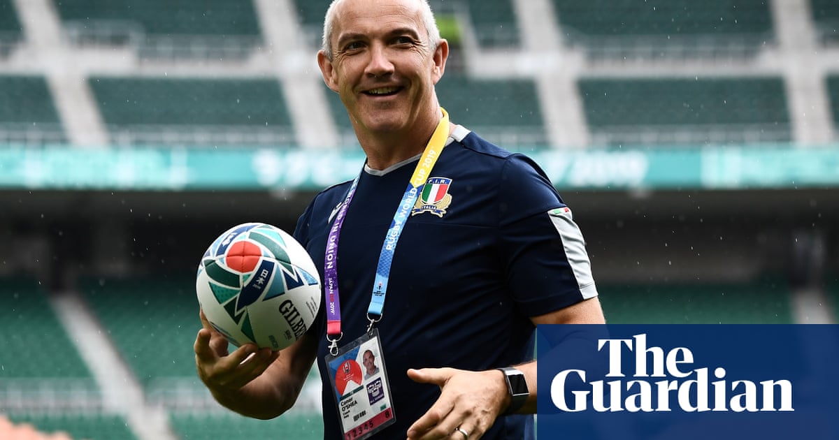 Conor O’Shea to join RFU next year as director of performance rugby