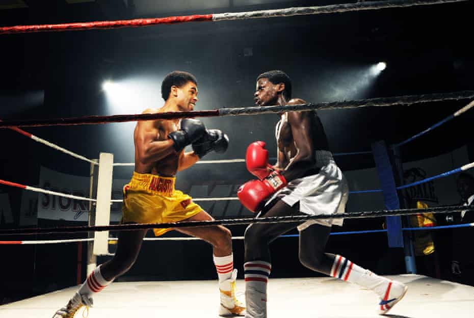 Anthony Welsh and Daniel Kaluuya in Sucker Punch by Roy Williams.