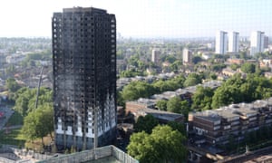 Grenfell Tower in west London.