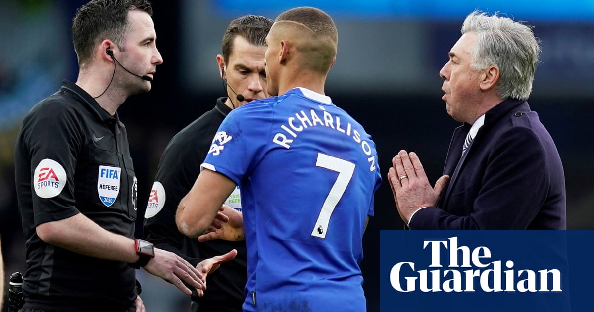 Not The First Time Not The Last Jokes Carlo Ancelotti After Red Card Against Man United Video