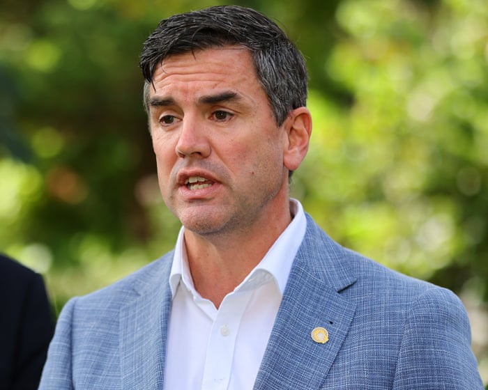 Victorian Liberal leader defends impromptu press conference at scene of fatal stabbing