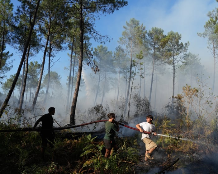 Historic Evacuations in France: Over 220,000 Flee Devastating Wildfires