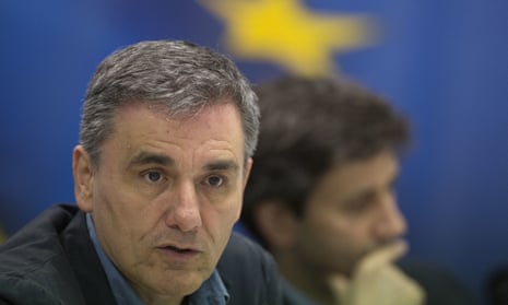 Greek finance minister Euclid Tsakalotos