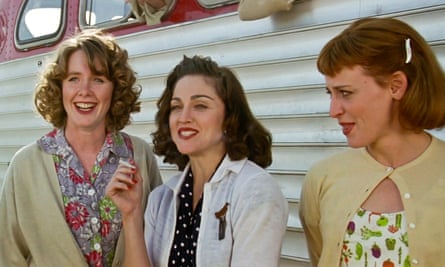Anne Elizabeth Ramsay, Madonna and Lori Petty in A League of Their Own (1992).