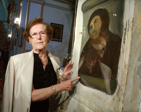 Cecilia Giménez, Famed for ‘monkey Christ’ Mural Mishap, Dies at 94