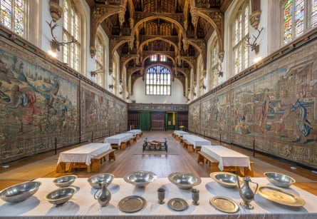 The Great Hall in Hampton Court Palace.