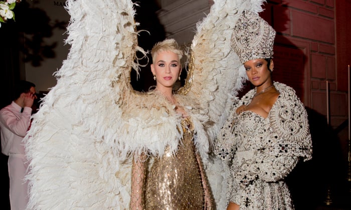 Camp And Camper The Met Gala Reaches For The Stars Fashion The Guardian