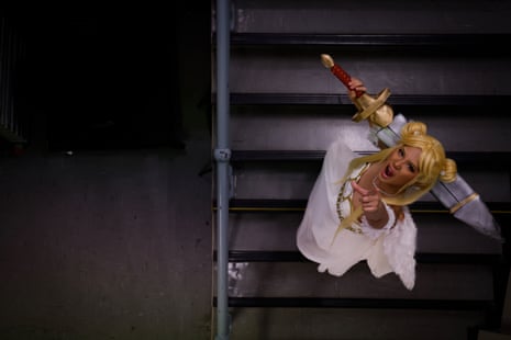 Sam Santos as Sailor Moon’s Princess Serenity