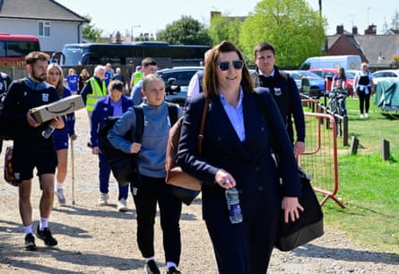 Rachel Harris, the head of women’s football at Ipswich