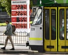 Australia news live: free public transport in Victoria extended; drivers slash fuel spending amid crisis