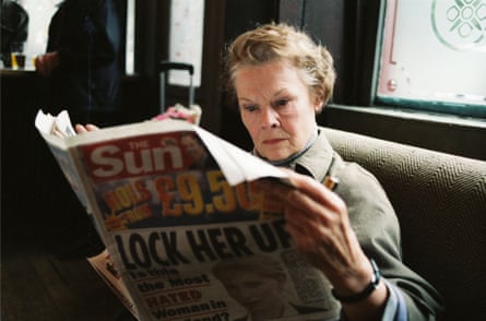 Judi Dench in Notes on a Scandal, 2006, produced by Fox and directed by Richard Eyre.