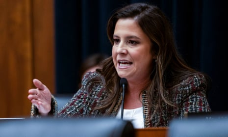 Rep. Elise Stefanik, R-N.Y., speaks during a hearing of the House Committee on Education on Capitol Hill, Tuesday, Dec. 5, 2023 in Washington.