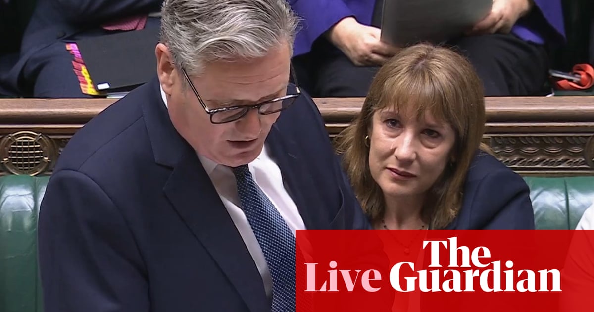 Starmer fails to guarantee chancellor’s future and does not rule out tax rises to fund welfare bill U-turn – UK politics live