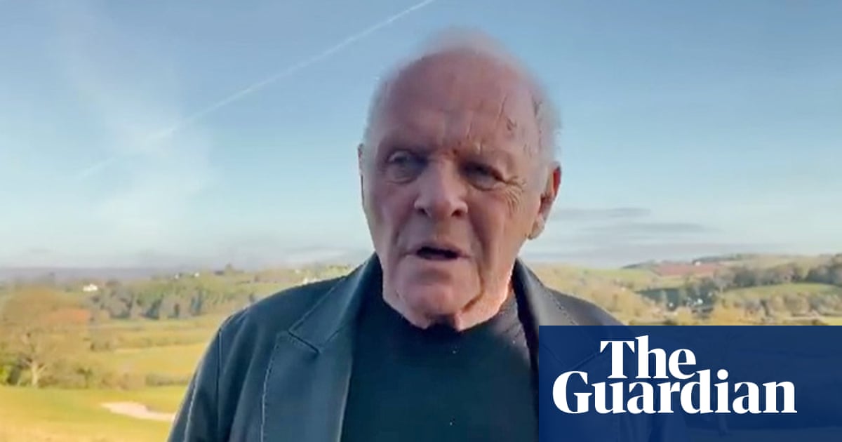 Anthony Hopkins posts video from Wales after Oscars triumph