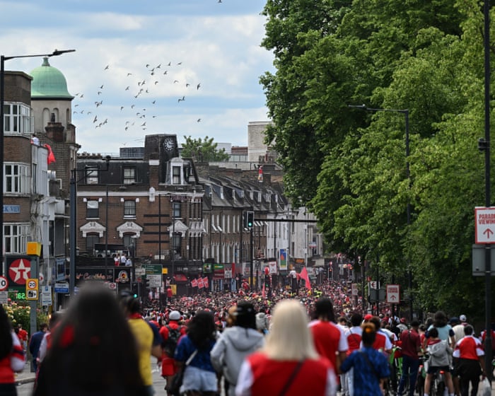 Six people stabbed in London after Arsenal’s victory parade