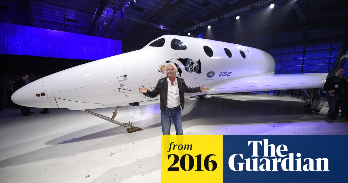 Virgin Galactic unveils new spaceship 16 months after fatal crash | Virgin  Galactic | The Guardian