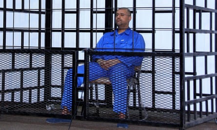 Saif al-Islam Gaddafi behind bars