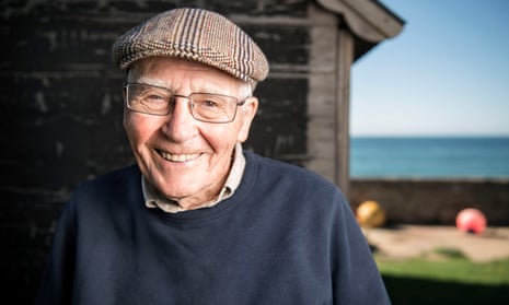 The scientist and environmental thinker James Lovelock near his home on the Dorset coast in 2016.