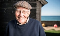 The scientist and environmental thinker James Lovelock near his home on the Dorset coast<br>Pics - Adrian Sherratt - 07976 237651 The scientist and environmental thinker James Lovelock near his home on the Dorset coast (22 Sep 2016).