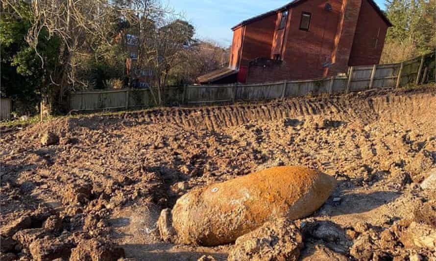  detonation of an old Nazi bomb.  