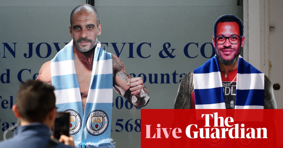 Chelsea v Manchester City: Premier League live