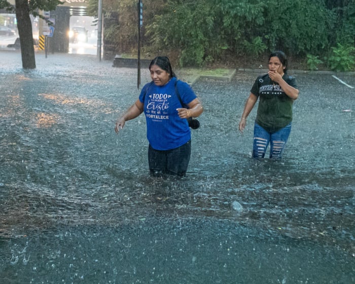 Intense rain and flash floods expected from New York City to Washington DC